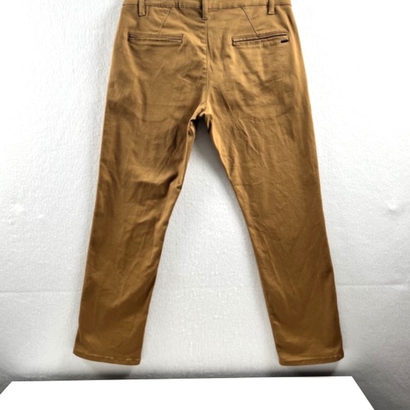 Fried Denim Jeans Men's 34x30 Carmel Color Denim Slim Fit Mid Rise - Picture 3 of 7